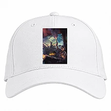 Baseball cap with Print Sea Of ​​Thieves Theme Print - white