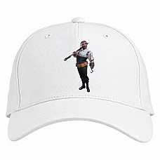 Baseball cap with Print Sea Of ​​Thieves Strong Hero Print - white