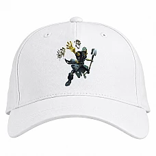 Baseball cap with Print Sea Of ​​Thieves Cute Hero Print - white