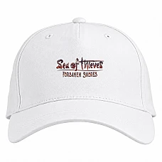 Baseball cap with Print Sea Of ​​Thieves Logo - white