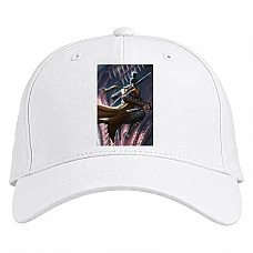 Baseball cap with Print Sekiro Shadow Die Twice Hero Print - white