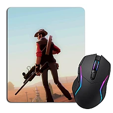 Mouse pad with print Team Fortress Theme