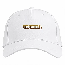 Baseball cap with Print Team Fortress 2 Logo - white