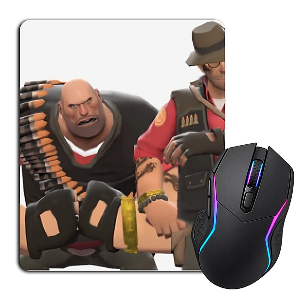 Mouse pad with print Team Fortress Heroes