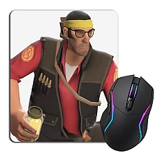 Mouse pad with print Team Fortress Print