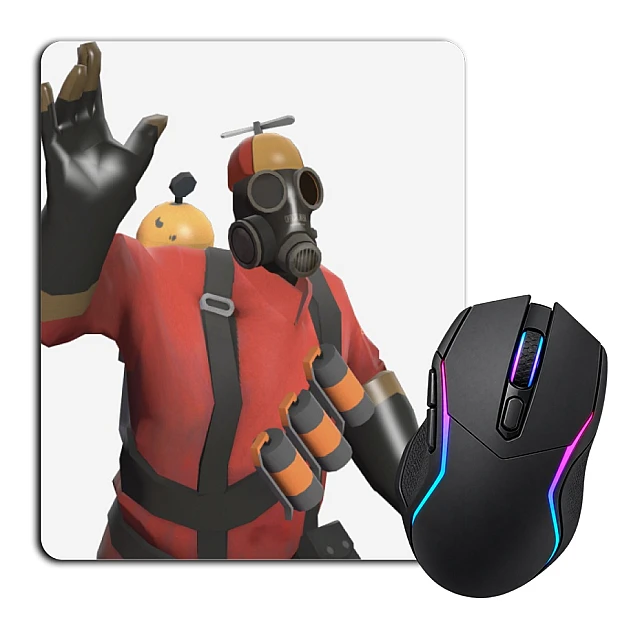 Mouse pad with print Team Fortress Print Hero