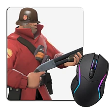 Mouse pad with print Team Fortress Theme Hero Print