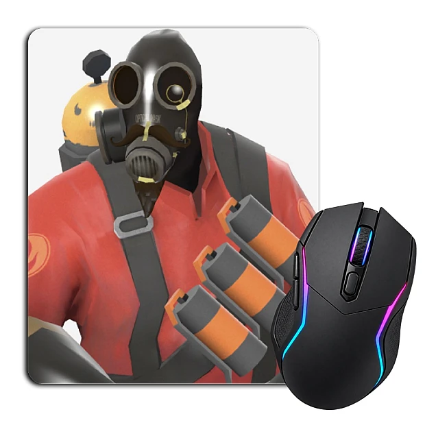 Mouse pad with print Team Fortress Hero Theme Print