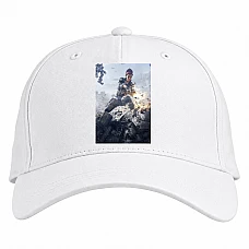 Baseball cap with Print Titanfall Hero - white