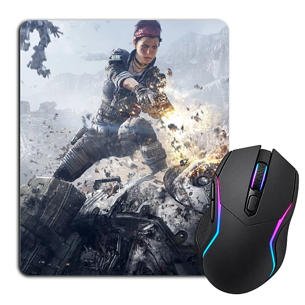 Mouse pad with print Titanfall Hero