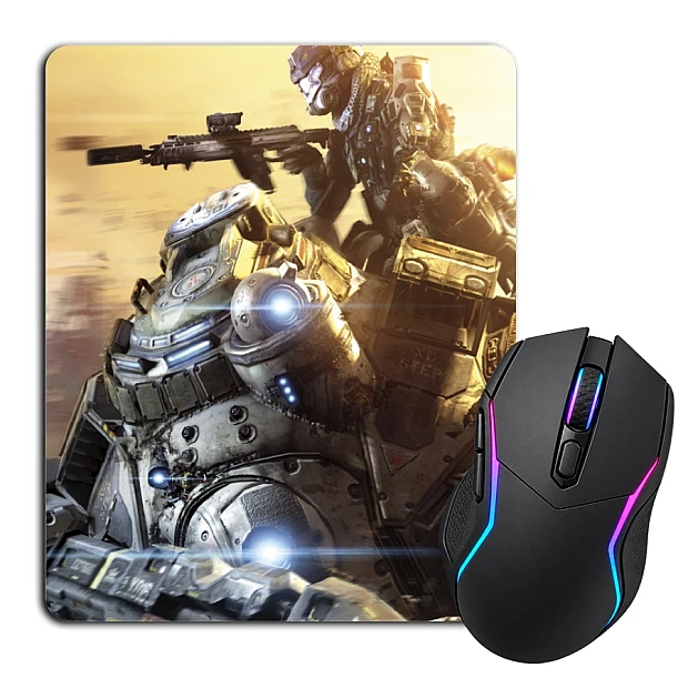 Mouse pad with print Titanfall Theme Print