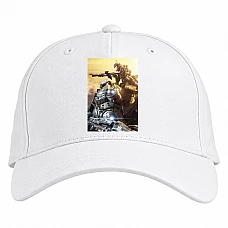 Baseball cap with Print Titanfall Theme Print - white