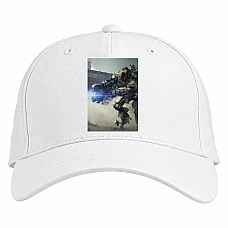 Baseball cap with Print Titanfall Battle Hero - white