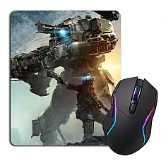 Mouse pad with print Titanfall Theme Hero