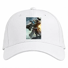 Baseball cap with Print Titanfall Theme Hero - white