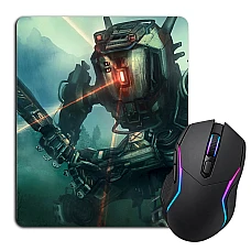 Mouse pad with print Titanfall Robot