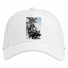 Baseball cap with Print Titanfall Hero Battle - white