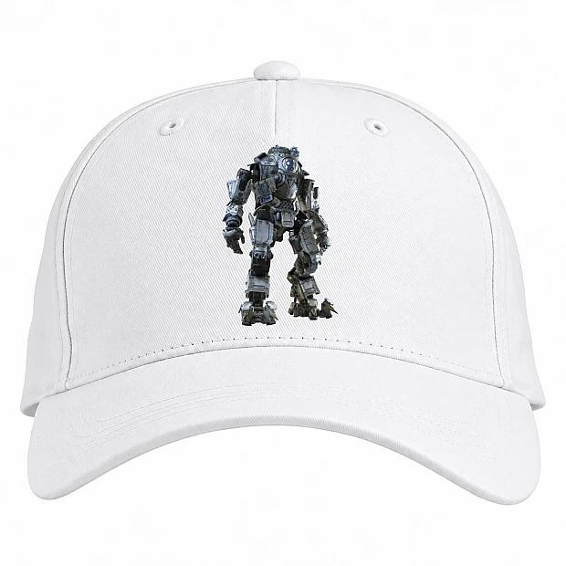 Baseball cap with Print Titanfall Creature Print - white
