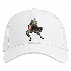 Baseball cap with Print Titanfall Theme Createre - white