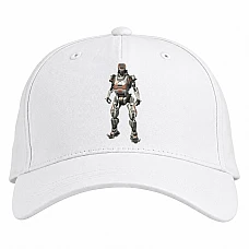 Baseball cap with Print Titanfall Theme Createre Print - white
