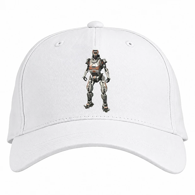 Baseball cap with Print Titanfall Theme Createre Print - white