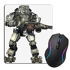 Mouse pad with print Titanfall Game Creature
