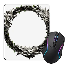 Mouse pad with print The Elder Scrolls Circle