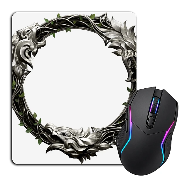 Mouse pad with print The Elder Scrolls Circle