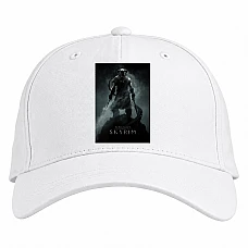Baseball cap with Print The Elder Scrolls Skyrim Print - white