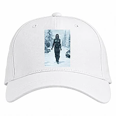Baseball cap with Print The Elder Scrolls Powerful Woman Hero - white
