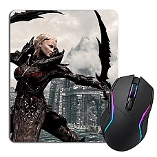 Mouse pad with print The Elder Scrolls Strong Hero Woman