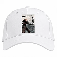Baseball cap with Print The Elder Scrolls Strong Hero Woman - white