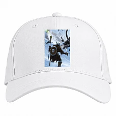 Baseball cap with Print The Elder Scrolls Theme Hero - white