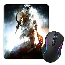 Mouse pad with print The Elder Scrolls Hero Print
