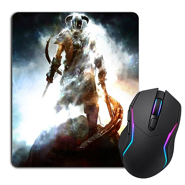 Mouse pad with print The Elder Scrolls Hero Print