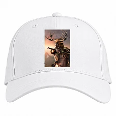 Baseball cap with Print The Elder Scrolls Print Hero - white