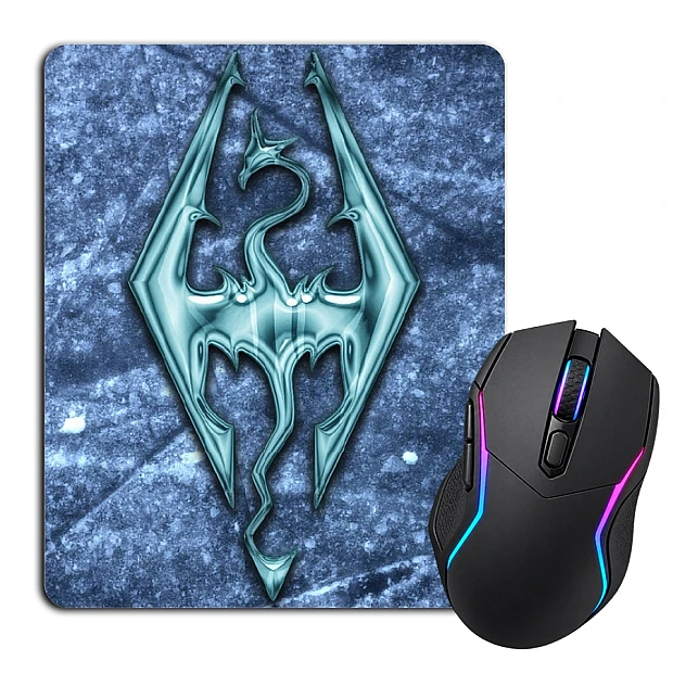Mouse pad with print The Elder Scrolls Logo