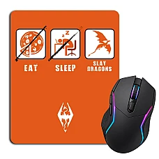 Mouse pad with print The Elder Scrolls Fun Print