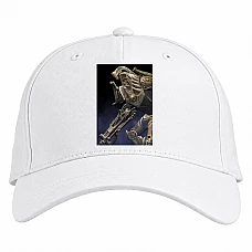 Baseball cap with Print The Elder Scrolls Dwemer Edition - white
