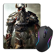 Mouse pad with print The Elder Scrolls Warrior