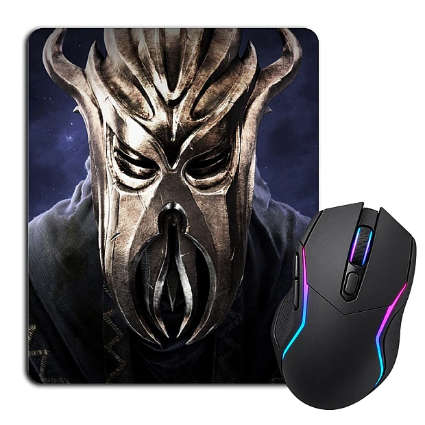 Mouse pad with print The Elder Scrolls Mask