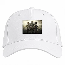 Baseball cap with Print The Elder Scrolls Heroes Print - white