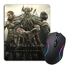Mouse pad with print The Elder Scrolls Heroes Print