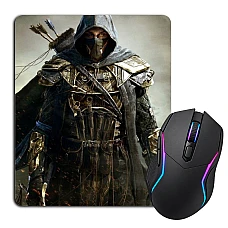 Mouse pad with print The Elder Scrolls Archer Hero