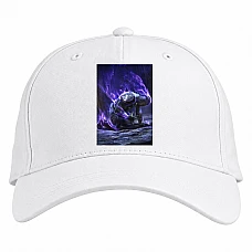 Baseball cap with Print The Elder Scrolls Magic Hero - white