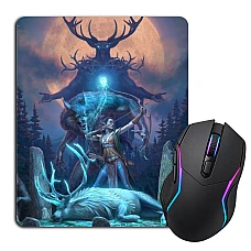 Mouse pad with print The Elder Scrolls Hircine Print