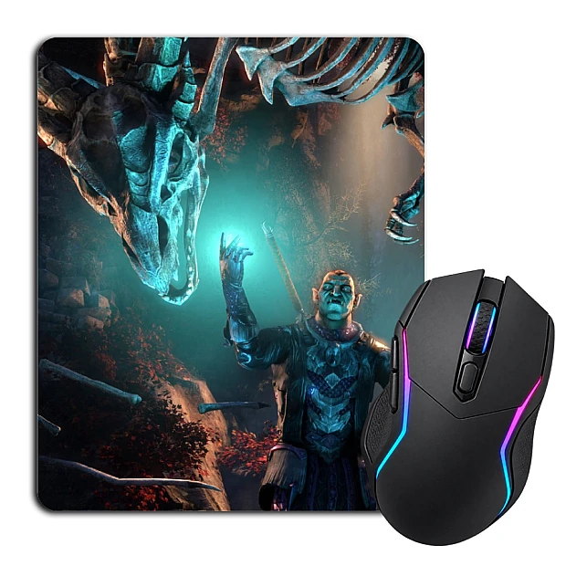 Mouse pad with print The Elder Scrolls Dragon Hero