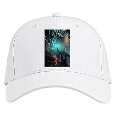 Baseball cap with Print The Elder Scrolls Dragon Hero - white