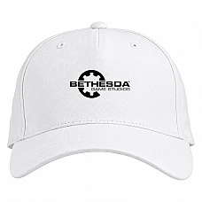 Baseball cap with Print The Elder Scrolls Bethesda - white