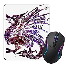 Mouse pad with print The Elder Scrolls Magic Dragon Print